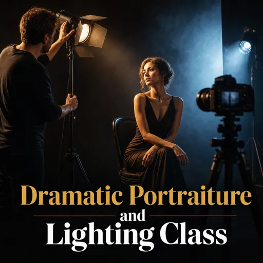 Free Course Image Dramatic Portraiture and Lighting Class