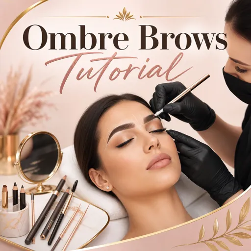Free Course Image Ombre Brows Tutorial