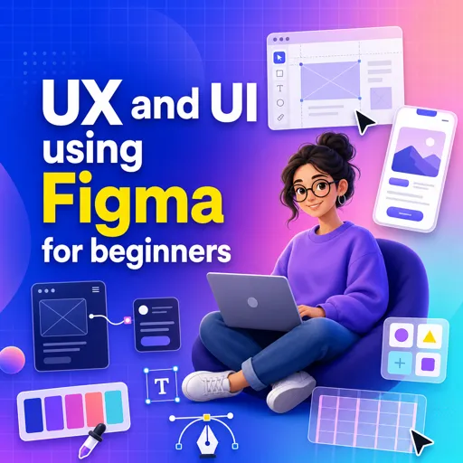 Free Course Image UX and UI using Figma for beginners