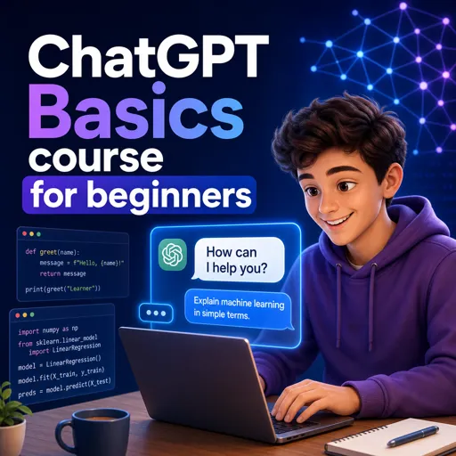 Free Course Image ChatGPT Basics course for beginners