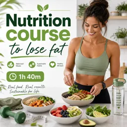 Free Course Image Nutrition course to lose fat