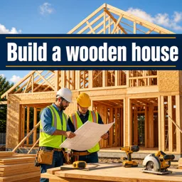 Free Course Image Build a wooden house