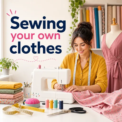 Free Course Image Sewing your own clothes