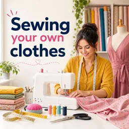 Free Course Image Sewing your own clothes