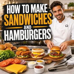 Free Course Image How to make sandwiches and hamburgers