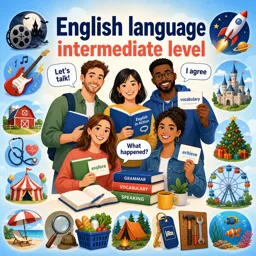 Free Course Image English language intermediate level