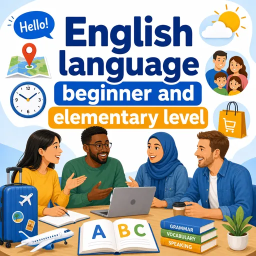 Free Course Image English language beginner and elementary level
