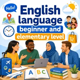 Free Course Image English language beginner and elementary level