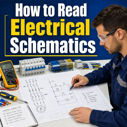 Free Course Image How to Read Electrical schematics