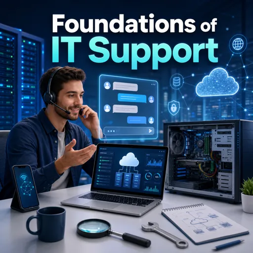 Free Course Image Foundations of IT support