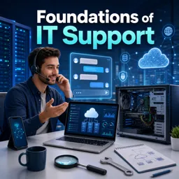 Free Course Image Foundations of IT support