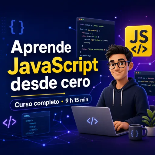 Imagen del curso gratis Aprende JavaScript desde cero