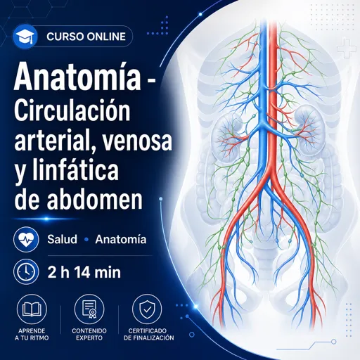 Imagen del curso gratis Anatomía - Circulación arterial, venosa y linfatica de abdomen