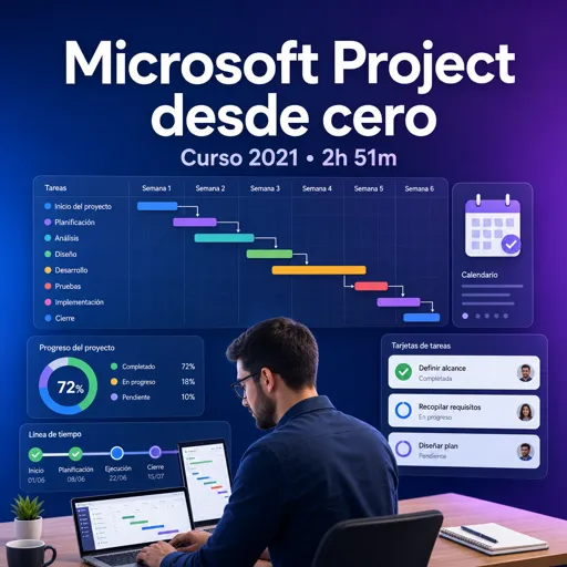 Imagen del curso gratis Microsoft Project desde cero