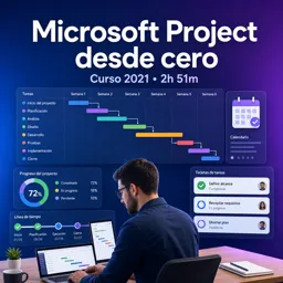 Imagen del curso gratis Microsoft Project desde cero