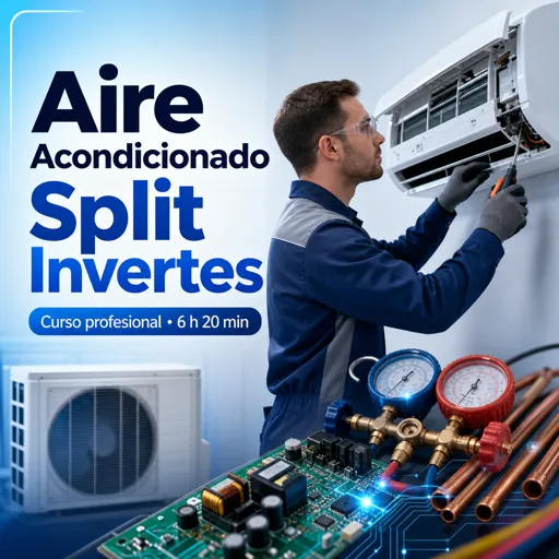Imagen del curso gratis Aire Acondicionado split invertes