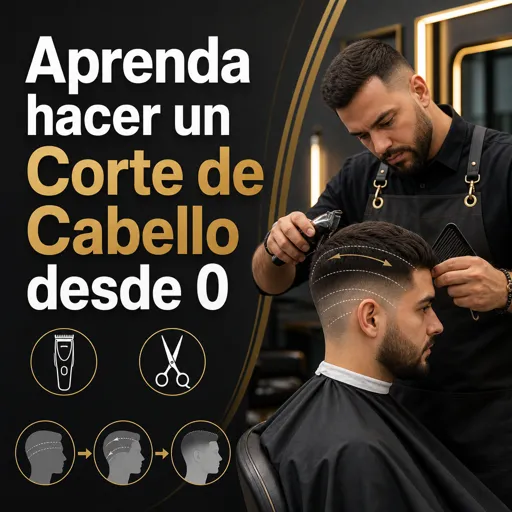 Imagen del curso gratis Aprenda hacer un Corte de Cabello desde 0