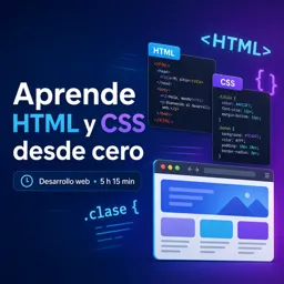 Imagen del curso gratis Aprende HTML y CSS desde cero