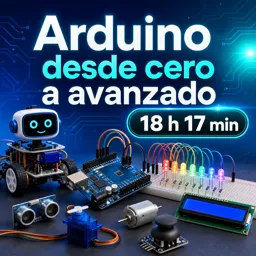 Imagen del curso gratis Arduino desde cero a avanzado