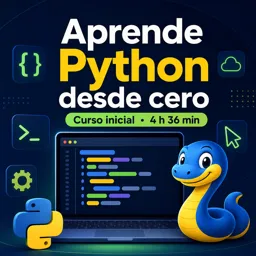 Imagen del curso gratis Aprende Python desde cero