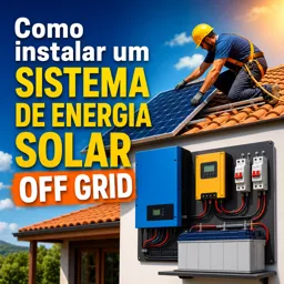 Imagem do Curso gratuito Como instalar um Sistema de Energia Solar Off Grid