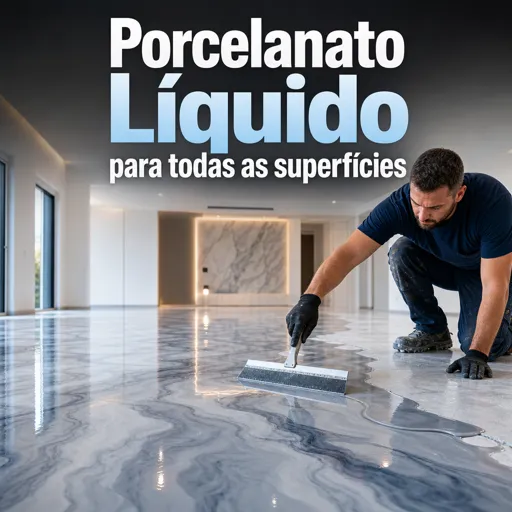 Imagem do Curso gratuito Porcelanato Líquido para todas as superfícies