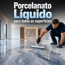Imagem do Curso gratuito Porcelanato Líquido para todas as superfícies