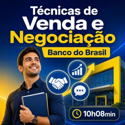 Imagem do Curso gratuito Técnicas de Venda e Negociação para concurso do Banco do Brasil