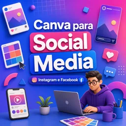 Imagem do Curso gratuito Canva para Social Media