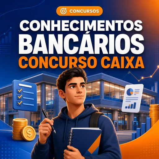 Imagem do Curso gratuito Conhecimentos bancários concurso Caixa