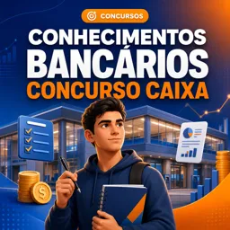 Imagem do Curso gratuito Conhecimentos bancários concurso Caixa