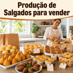 Imagem do Curso gratuito Produção de Salgados para vender