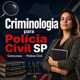 Imagem do Curso gratuito Criminologia para Polícia Civil SP