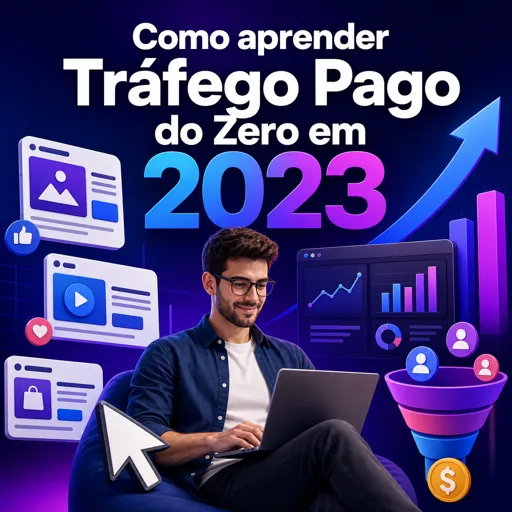 Imagem do Curso gratuito Como aprender Tráfego Pago do Zero em 2023