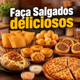 Imagem do Curso gratuito Faça Salgados deliciosos