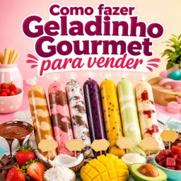 Imagem do Curso gratuito Como fazer Geladinho Gourmet para vender