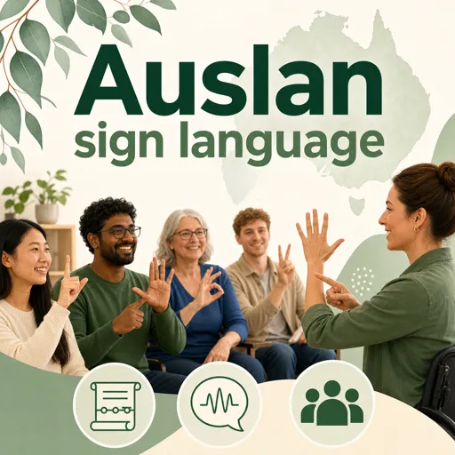 Free Course Image Auslan sign language