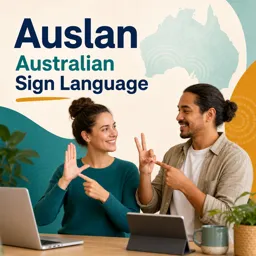 Free Course Image Auslan Australian Sign Language