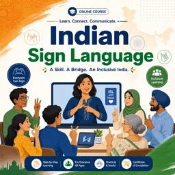 Free Course Image Indian sign language