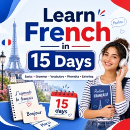 Free Course Image Learn French in 15 days