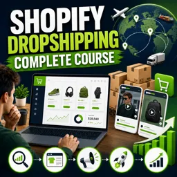 Free Course Image Shopify Dropshipping complete course