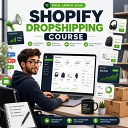 Free Course Image Shopify Dropshipping course