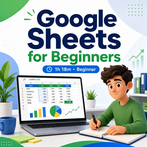Free Course Image Google Sheets for beginners