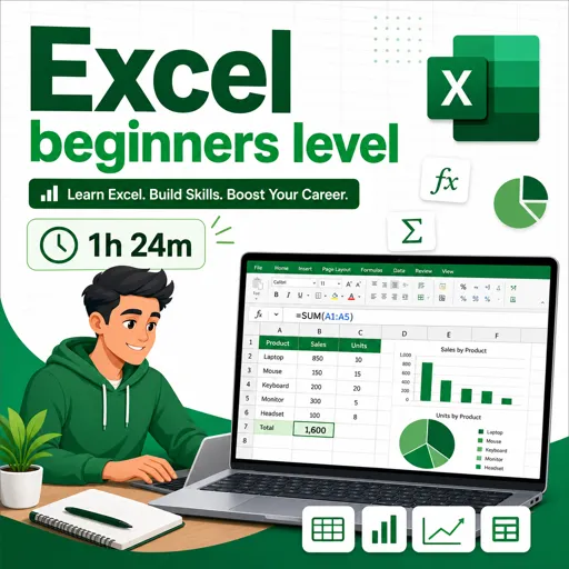 Free Course Image Excel beginners level