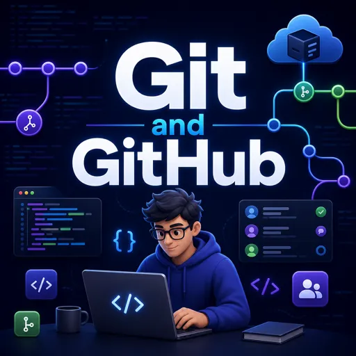 Free Course Image Git and GitHub