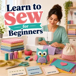 Free Course Image Learn to Sew for beginners