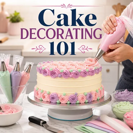 Free Course Image Cake decorating 101