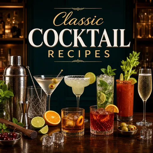 Free Course Image Classic Cocktail recipes
