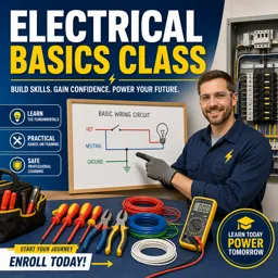 Free Course Image Electrical basics class