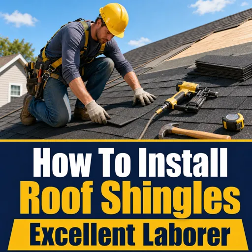 Free Course Image How To Install Roof Shingles Excellent Laborer